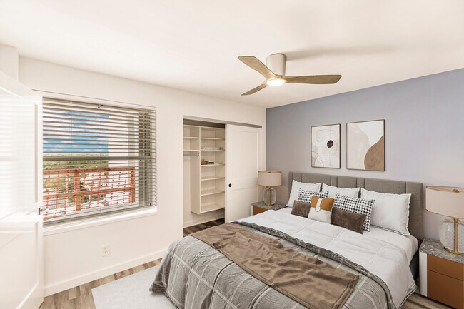 2nd Bedroom Staged - 3901 S Flagler Dr
