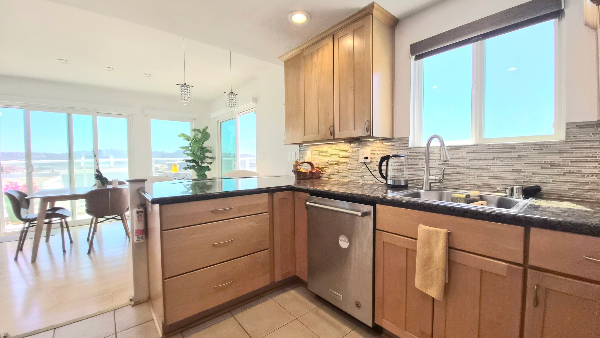 Kitchen opens to dining area - 307 Longden Ln