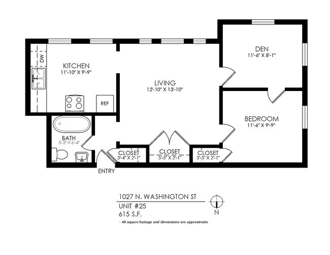Floorplan - 1027 Washington Street