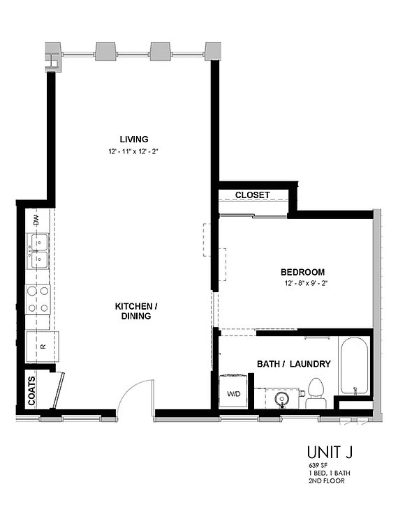 Floorplan - The Brenton Lofts
