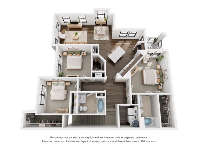 Floorplan - Tapestry at Hollingsworth Park