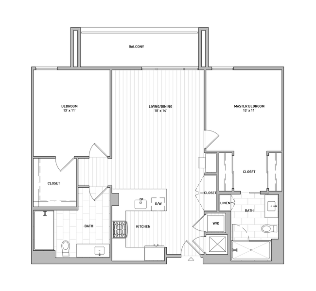 Floorplan - Domain WeHo