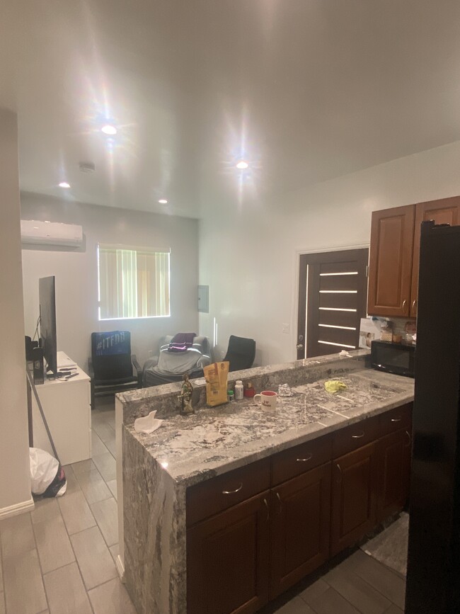 Open concept Living Room Kitchen - 13732 Mindora Ave