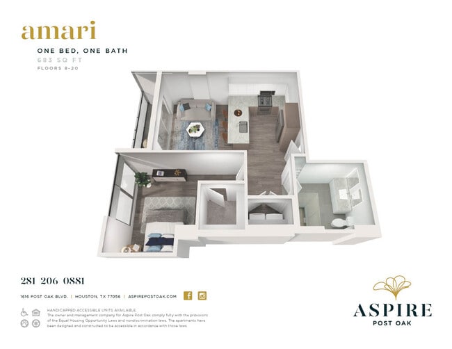 Floorplan - Aspire Post Oak