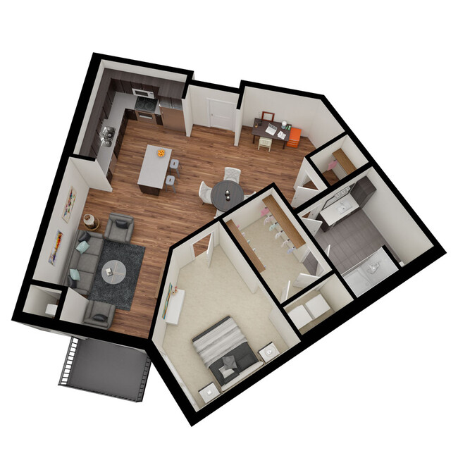 Floorplan - Lakeside Flats