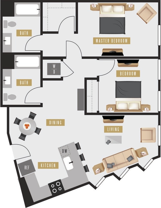 Floorplan - Axis Oakland