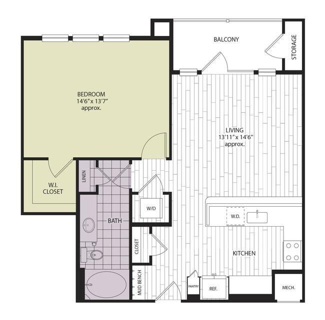 Floorplan - The Mitchell at Woodmill Creek