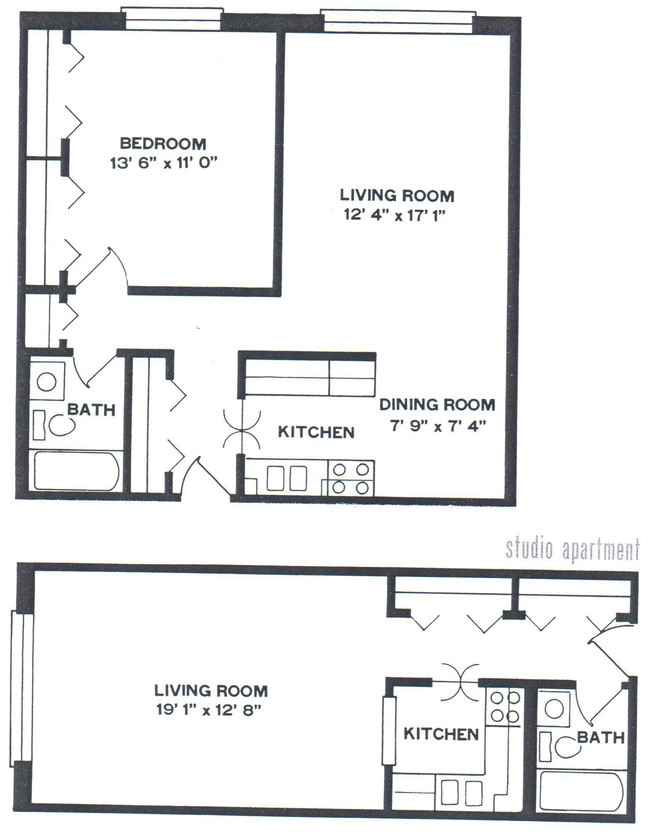 Floorplan - Elmwood Towers