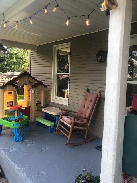 back porch - 532 W 1st St