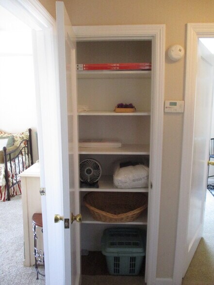 Hall Closet -- Lots of Storage! - 56 La Cruz Ave