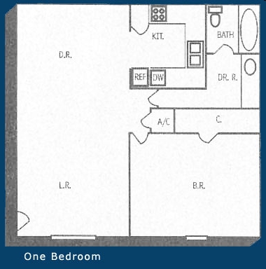 Model 1 - White Columns