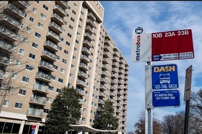 Bus Stop - 1225 Martha Custis Dr