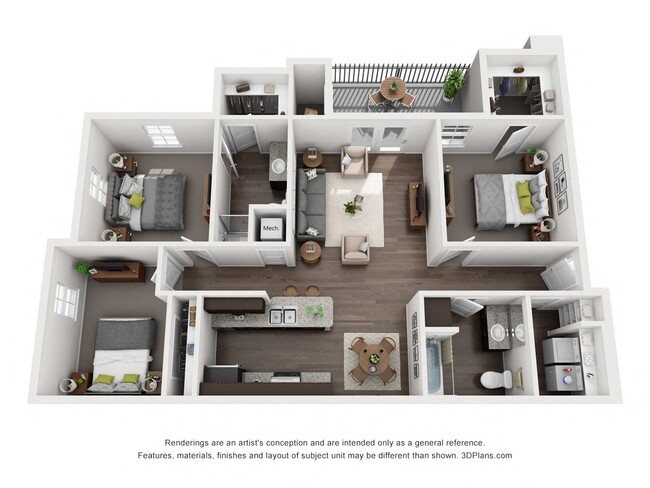 Floorplan - Encore At Power Center
