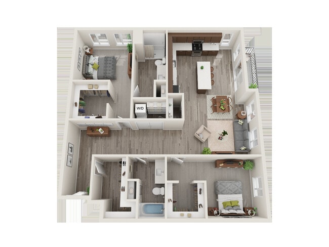 Acadia 2-Bedroom with Office/Den - Acadia