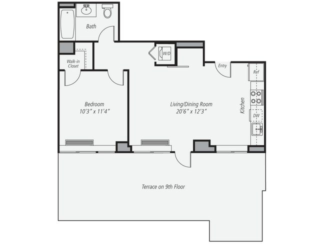 Floorplan - AVA High Line