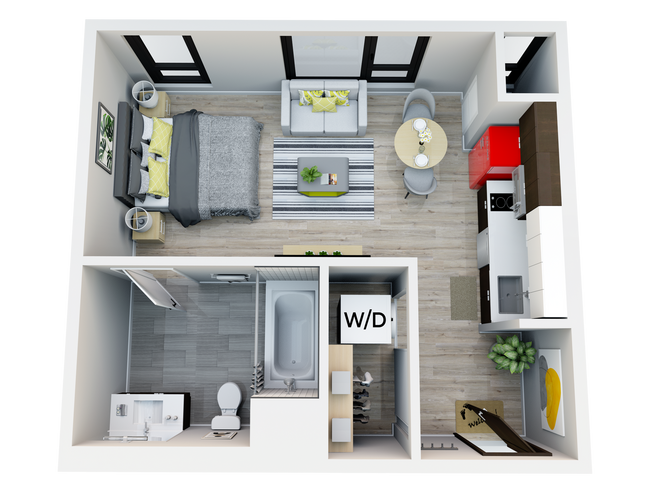 Studio - The Roost Apartments
