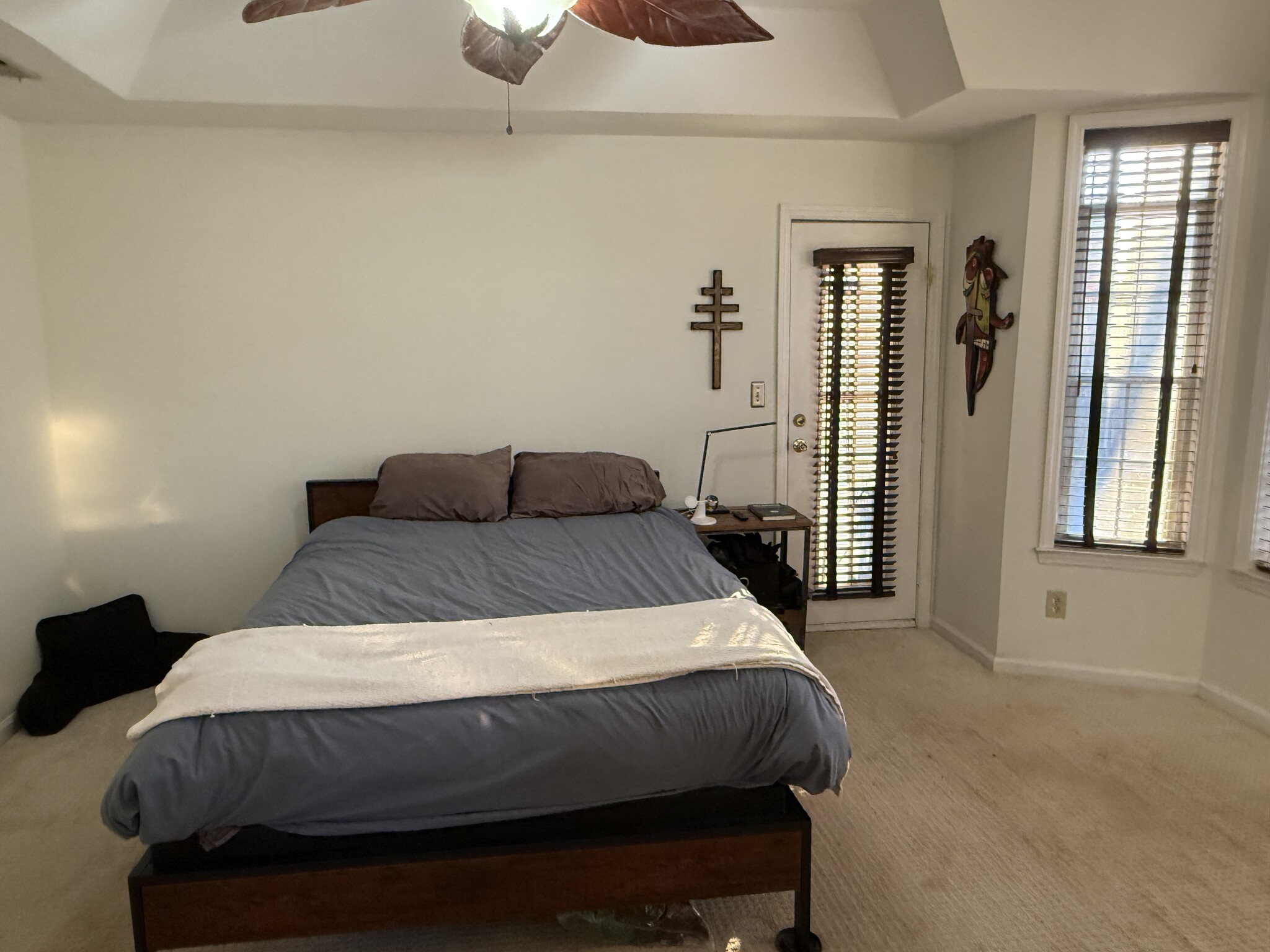 Main Bedroom with Patio Access - 1303 McGill Park Ave NE