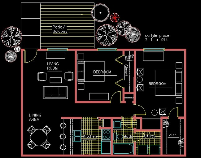 Floorplan - Carlyle Place