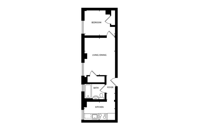 Floorplan - 650 Ellis