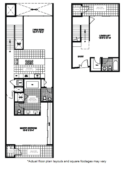 1BR/2.5BA - Loft 5 Apartments