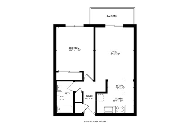Floorplan - PARKWEST APARTMENTS