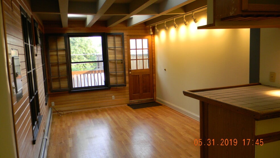 Living room toward deck - 236 W Barnard St