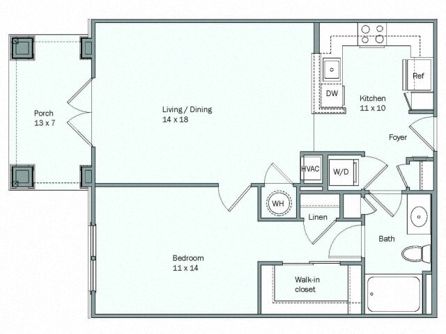 Floorplan - Lerner Parc Dulles