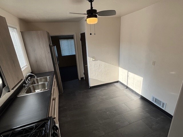 Kitchen looking into Enclosed Back Porch - 330 Geneva Dr