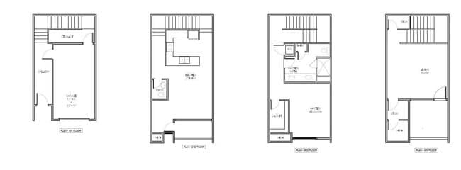 Floorplan - CEDARS COURT TOWNHOMES