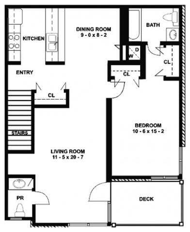 Floorplan - Brookfield Apartments