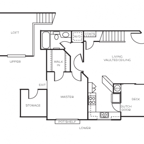 Plan D + Loft - Flower Fields