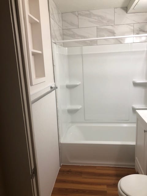 Same updated bathroom - 707 12th St W