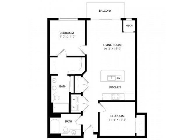 Floorplan - 4800 Excelsior