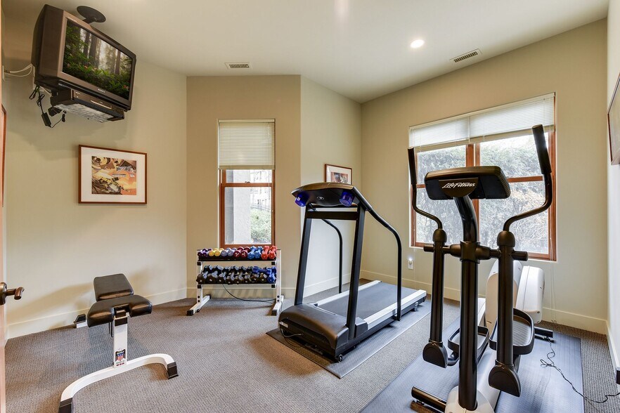 Enjoy working out in the lower level in the exercise room - 745 Rice St E