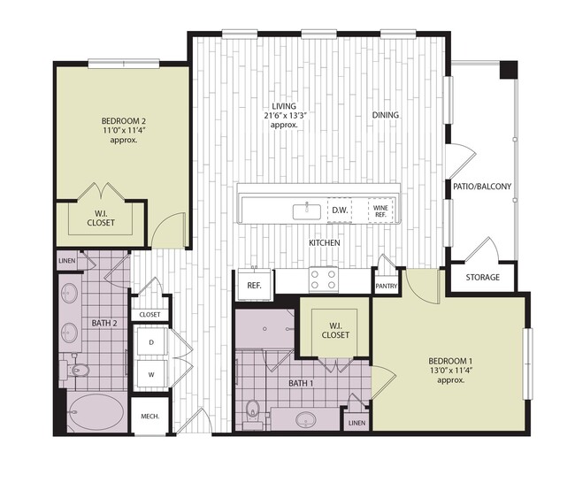 Floorplan - The Mitchell at Woodmill Creek