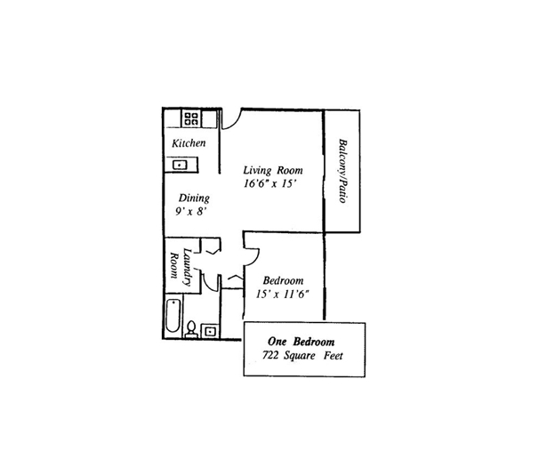 Unit 1B - Jasper Place Apartments