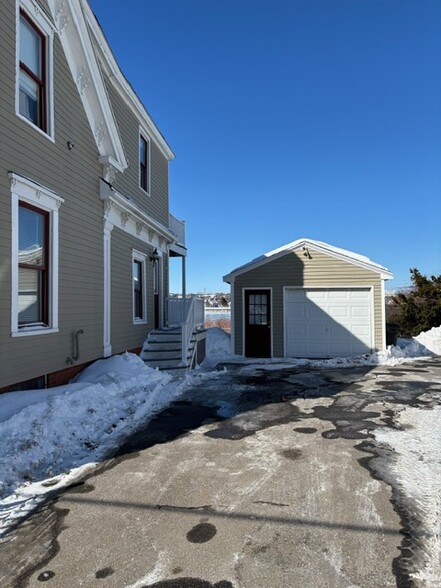 Unit 1 - view of driveway - 381 Broadway