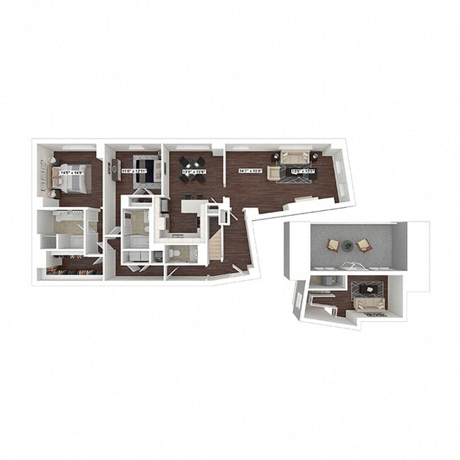 Floorplan - The Woodley