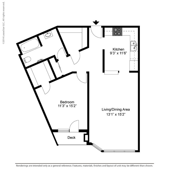 Floorplan - Vernon Oaks Apartments