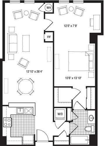 Floorplan - The Clarendon