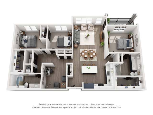 Floorplan - Flats on Front