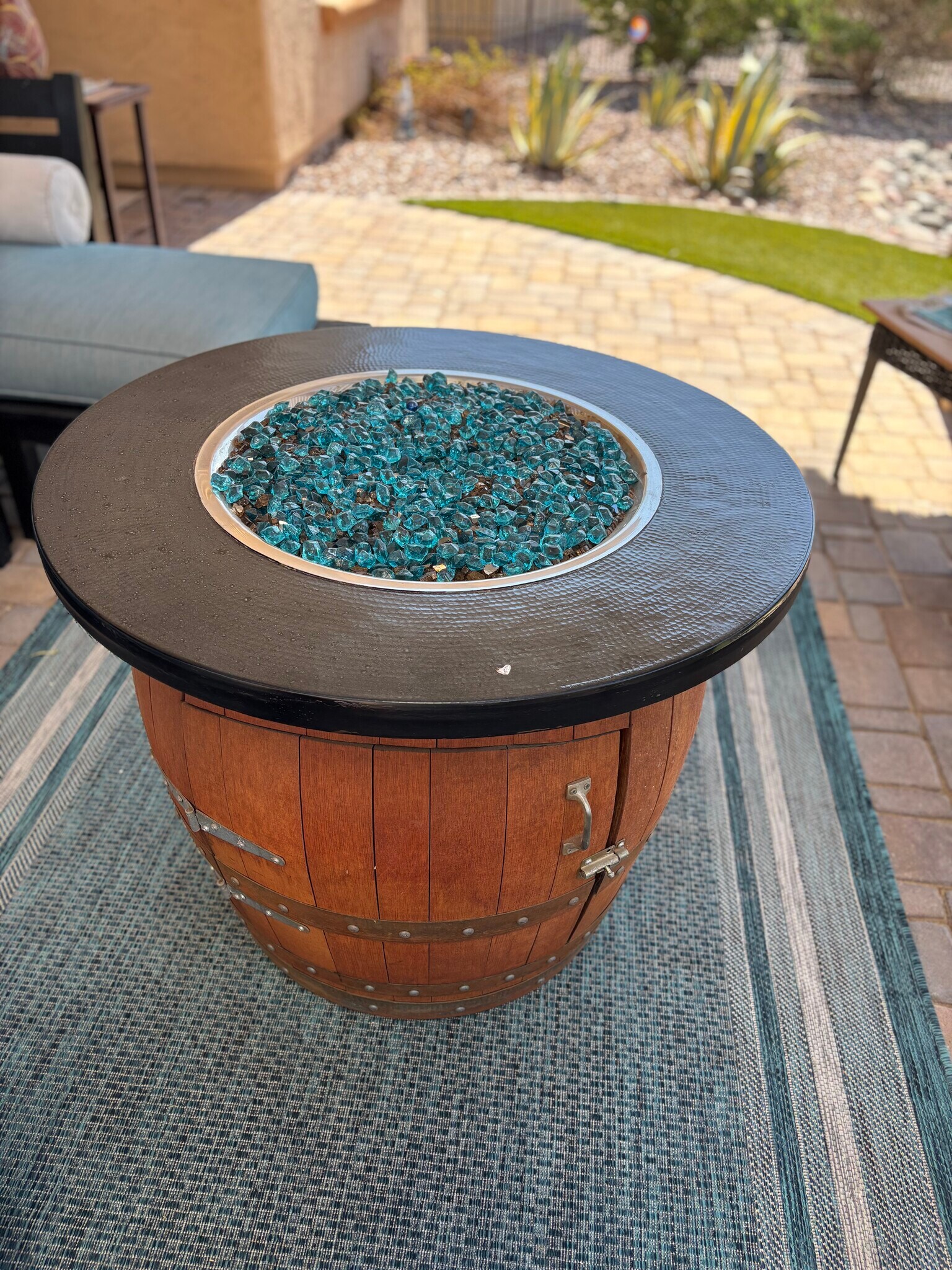 Fire pit - 4518 N Petersburg Dr