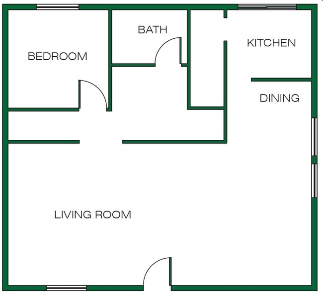 Floorplan - Weston Village Apartments