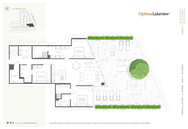 Floorplan - Optima Lakeview