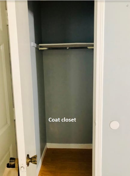 Coat Closet - 108 Hunter Dr