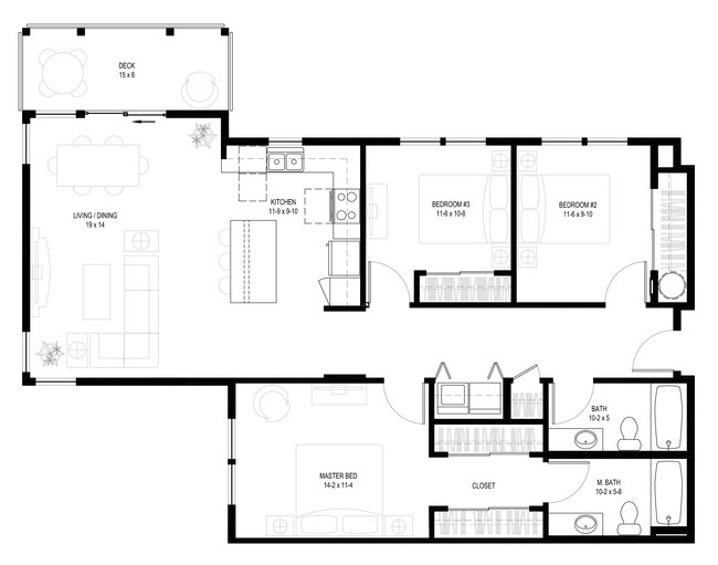 Floorplan - Northbrook Village