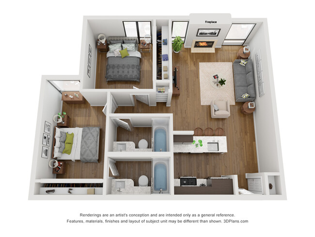 Floorplan - 6651 Franklin