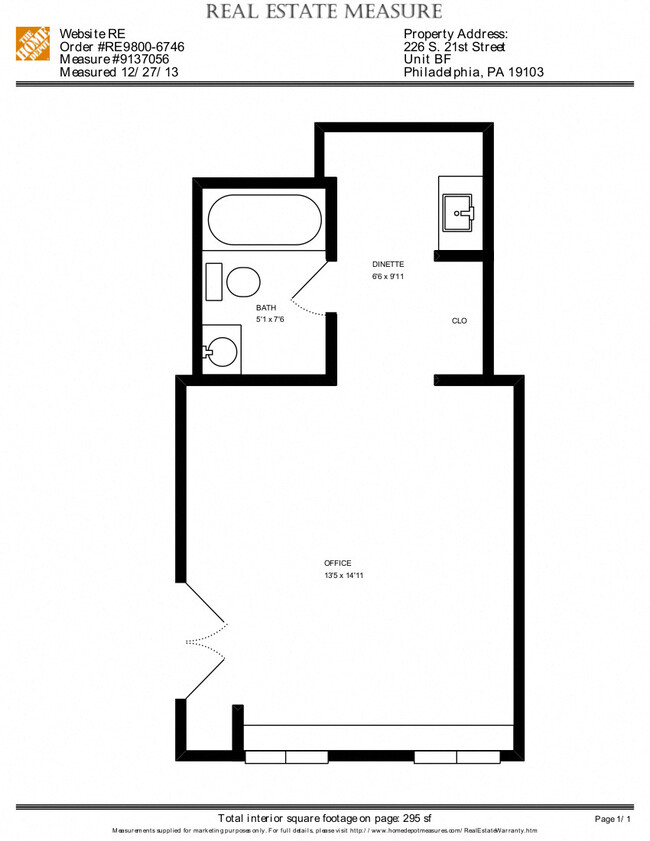 Floorplan - 226 South 21st St