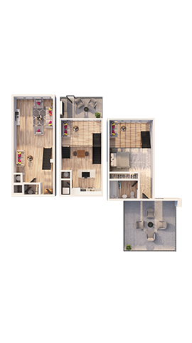 Floorplan - Roosevelt Lofts