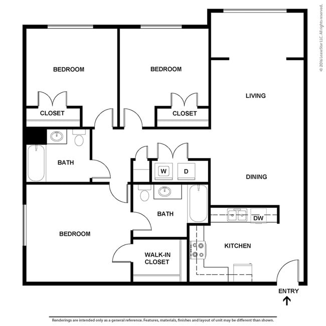 Floorplan - Swathmore Court Apartment Homes
